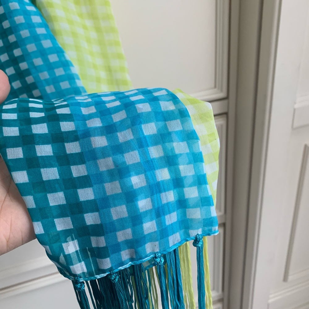 Multicolored scarf/hijab (sheer)